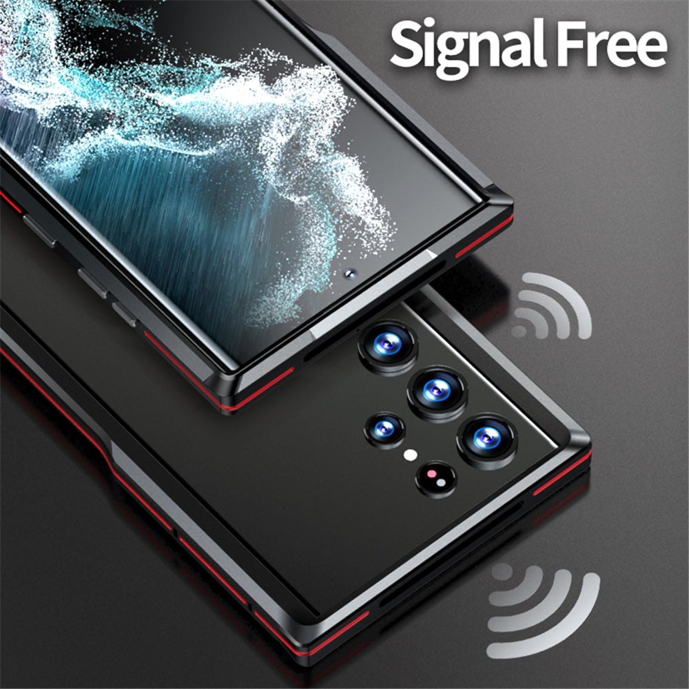 Shockproof Aluminum Bumper For Samsung Galaxy S22 Ultra - Premium Mobile Phone Cases from Dressmycell.com - Just $27.99! Shop now at Dressmycell.com Shockproof Aluminum Bumper For Samsung Galaxy S22 Ultra - Premium Mobile Phone Cases from Dressmycell.com - Just $27.99! Shop now at Dressmycell.com